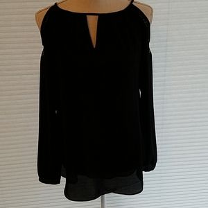 White House Black Market cold shoulder top.